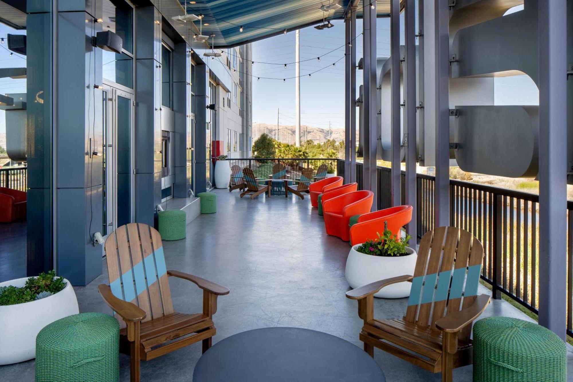 Hotel Aloft Santa Clara - San Jose North Exterior foto