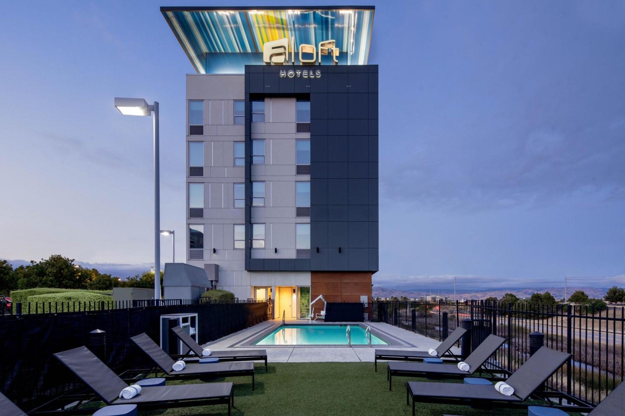 Hotel Aloft Santa Clara - San Jose North Exterior foto