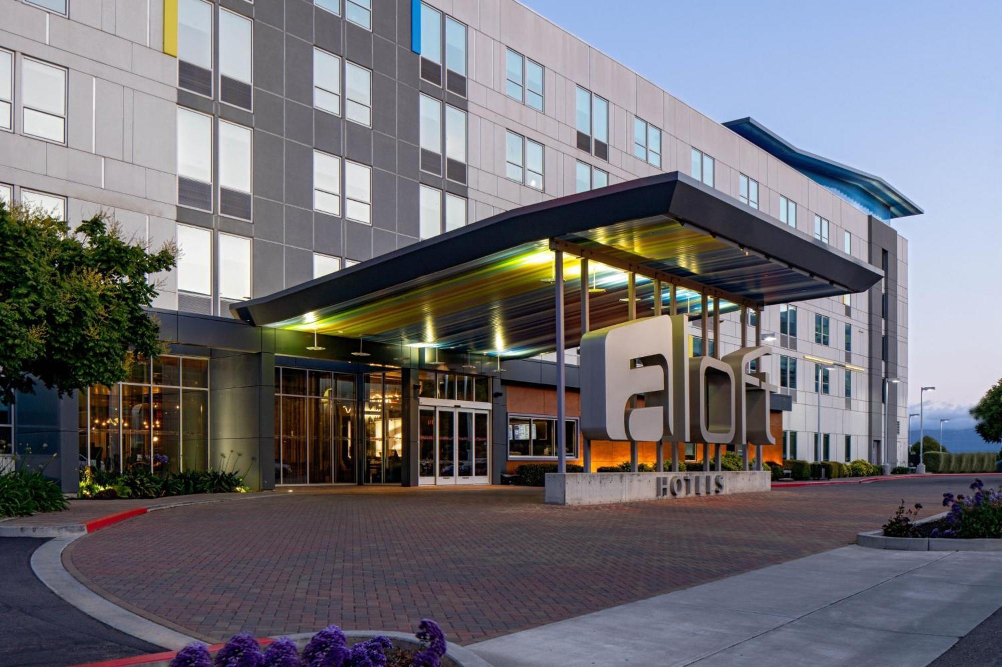 Hotel Aloft Santa Clara - San Jose North Exterior foto