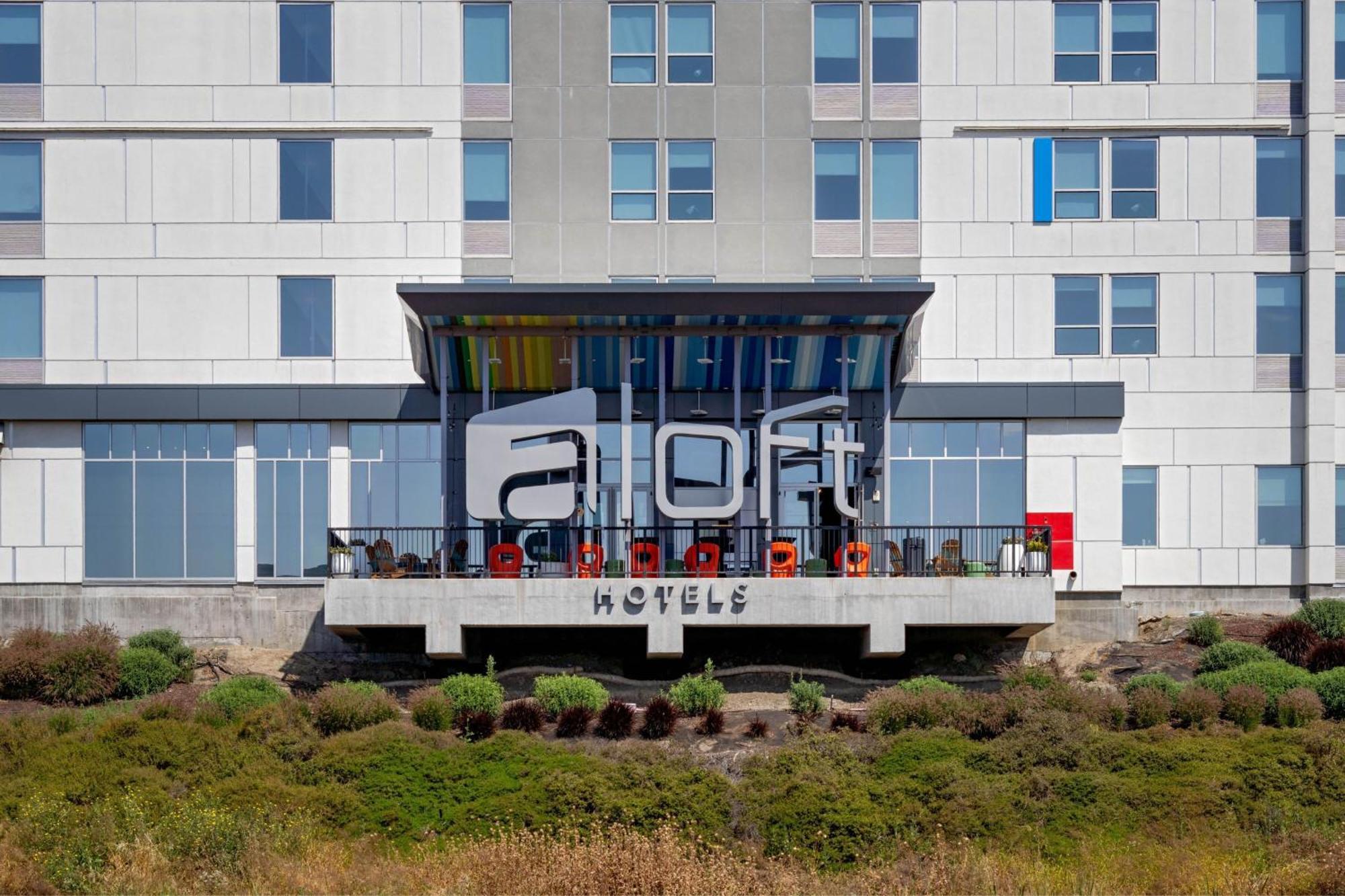 Hotel Aloft Santa Clara - San Jose North Exterior foto