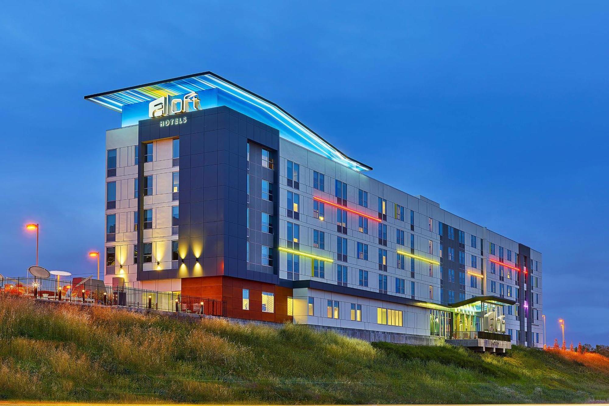 Hotel Aloft Santa Clara - San Jose North Exterior foto