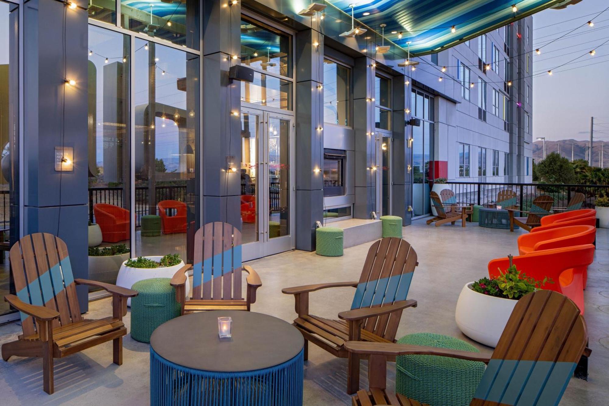 Hotel Aloft Santa Clara - San Jose North Exterior foto