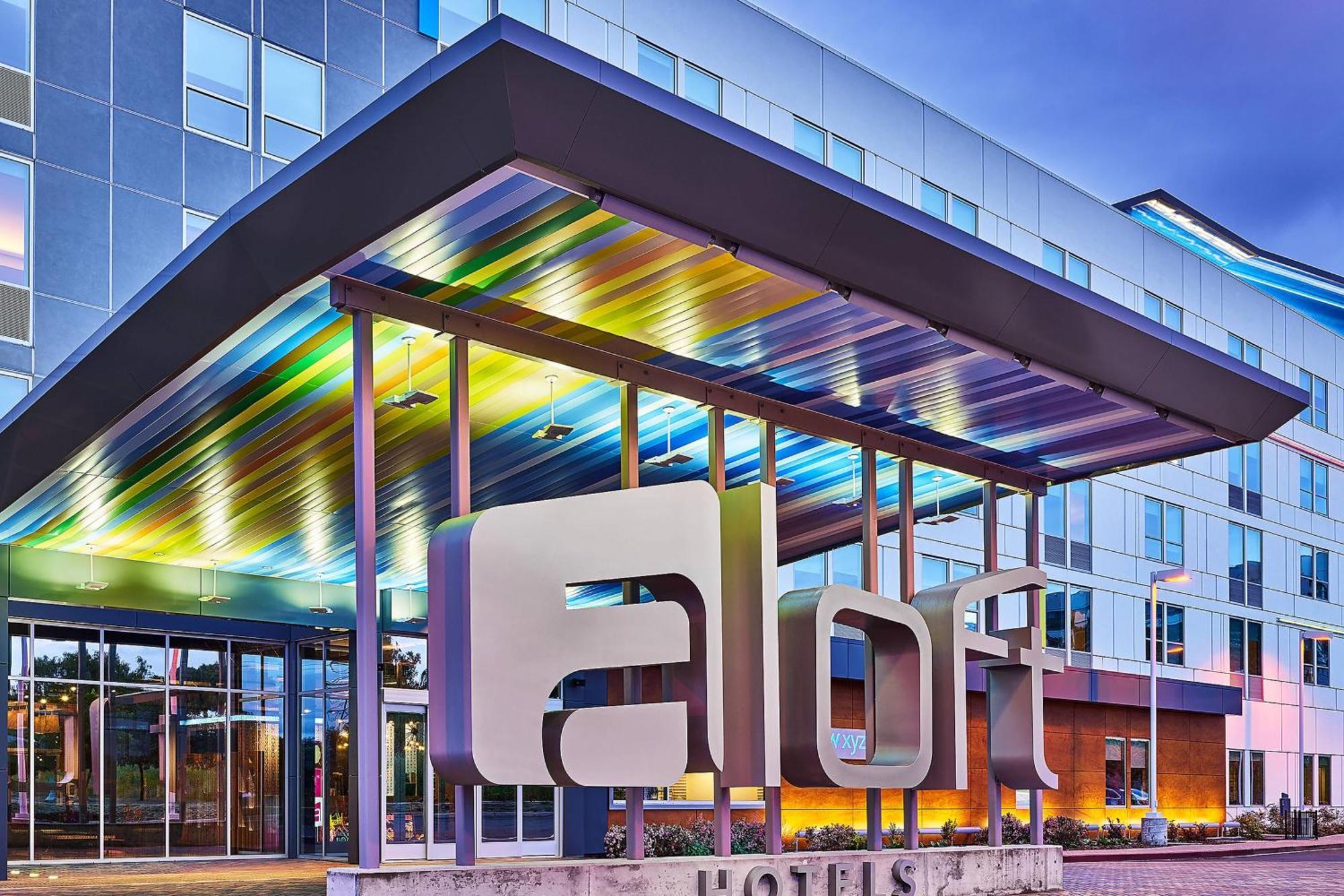 Hotel Aloft Santa Clara - San Jose North Exterior foto
